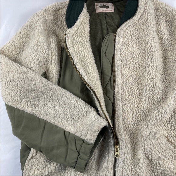 We The Free Rivington Sherpa Jacket Slouchy Desert - Picture 4 of 6